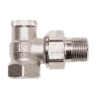 HERZ Zawór grzejnikowy powrotny kątowy RL-1 DB15 1/2" 1372441